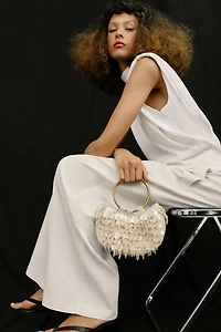 SAC À MAIN EFFET NACRÉ