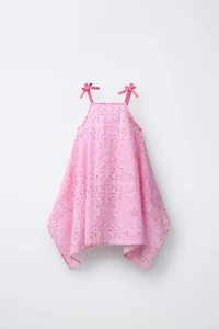 ROBE ASYMÉTRIQUE IMPRIMÉE