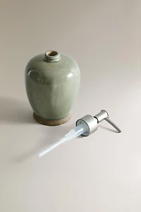 DISTRIBUTEUR SAVON VERDÂTRE