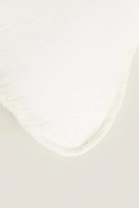 CHILDREN'S MUSLIN STAR THROW PILLOW