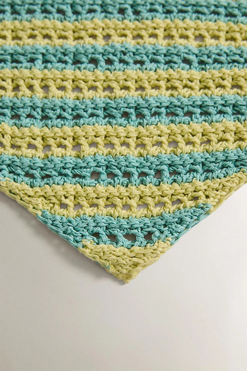 KIDS' CROCHET BEACH BANDANA