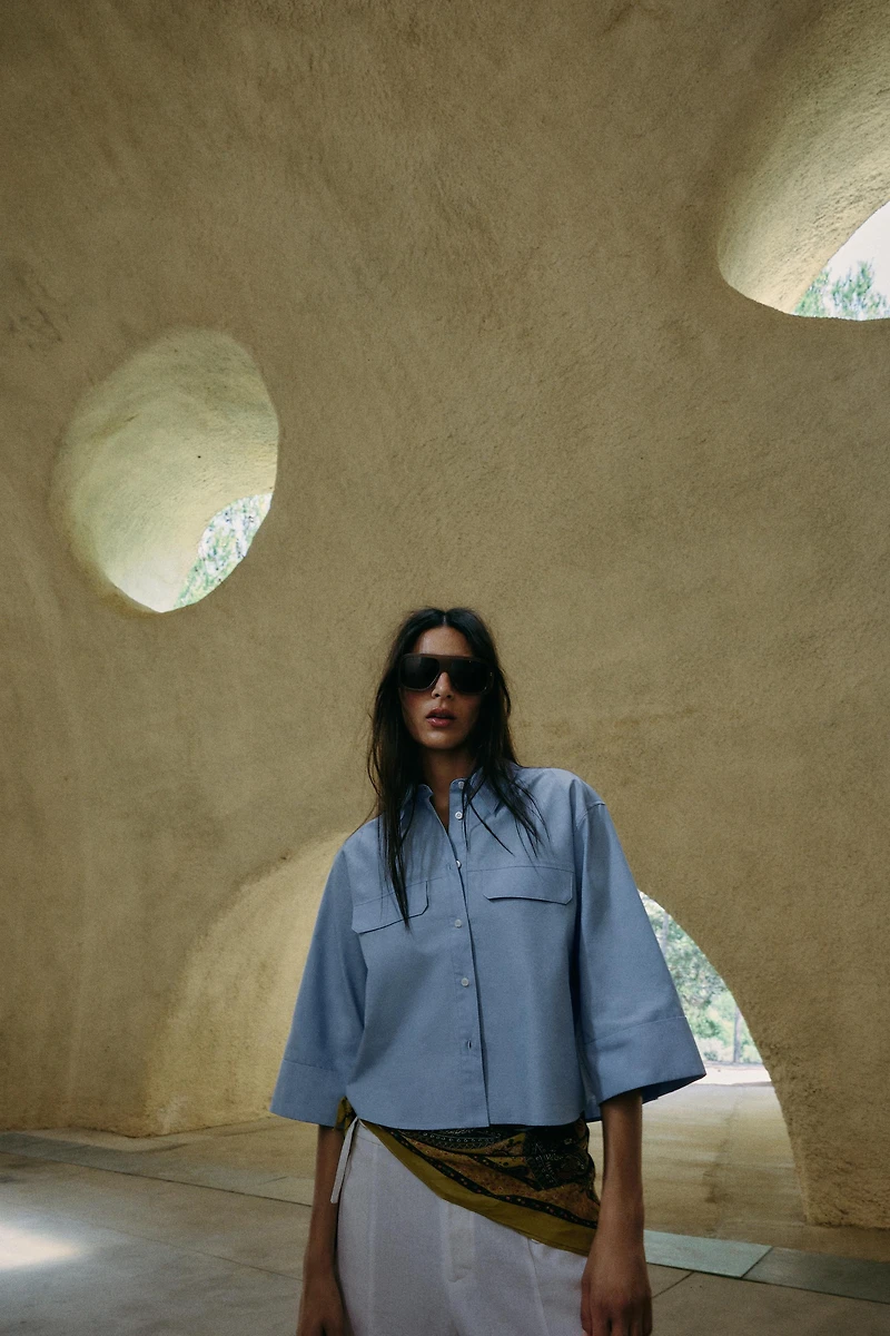 SHORT OXFORD SHIRT