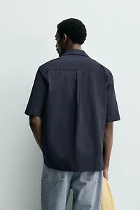 CHEMISE RELAXED FIT À POCHE