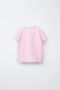 RIBBED T-SHIRT WITH BOWS