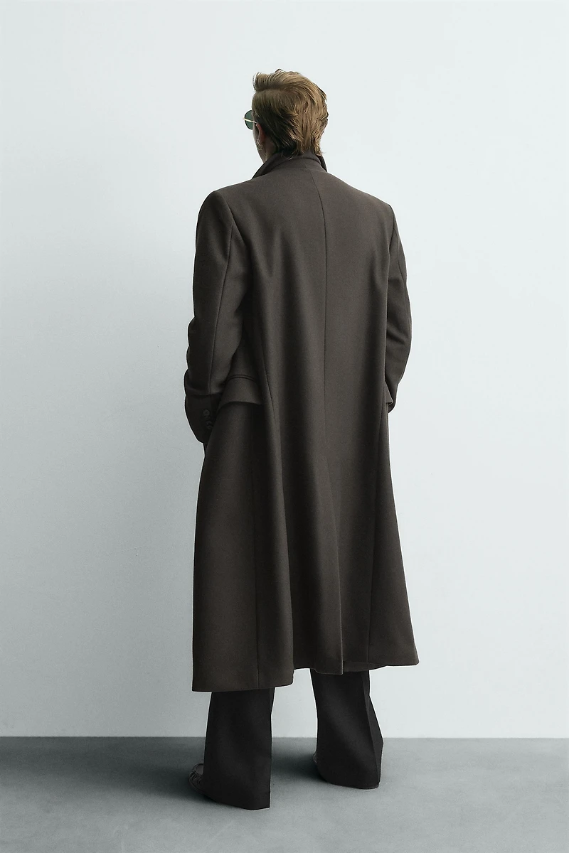 MANTEAU CROISÉ MÉLANGE LAINE MANTECO® ÉDITION LIMITÉE