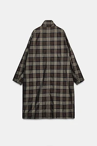 CHECKED TRENCH COAT ZW COLLECTION LIMITED EDITION