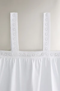 TOP COTON DENTELLE