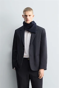 LIMITED EDITION 100% WOOL PINSTRIPE BLAZER