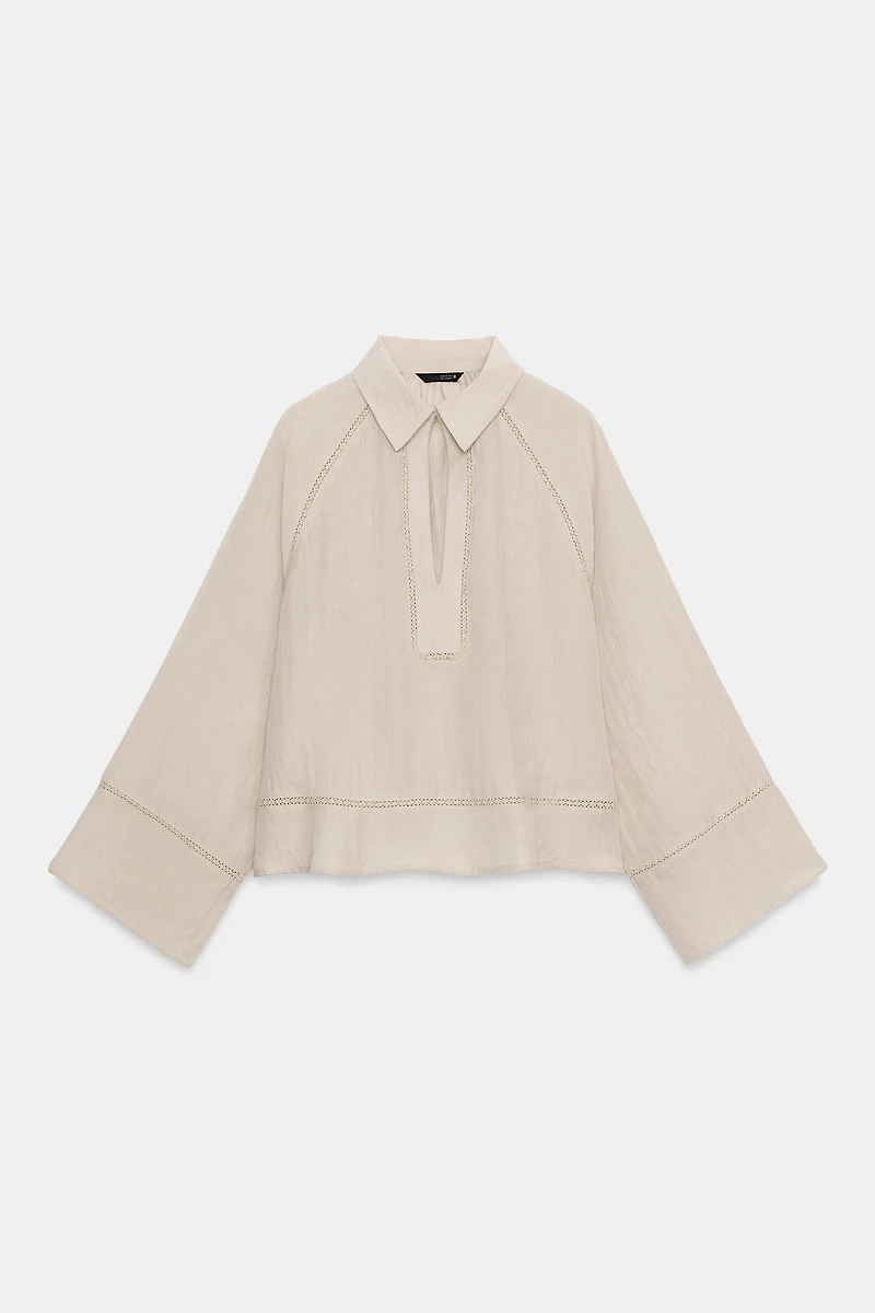 BLOUSE RUSTIQUE ENTRE-DEUX