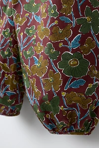 FLORAL FULL-LENGTH JUMPSUIT MADE WITH LIBERTY FABRIC