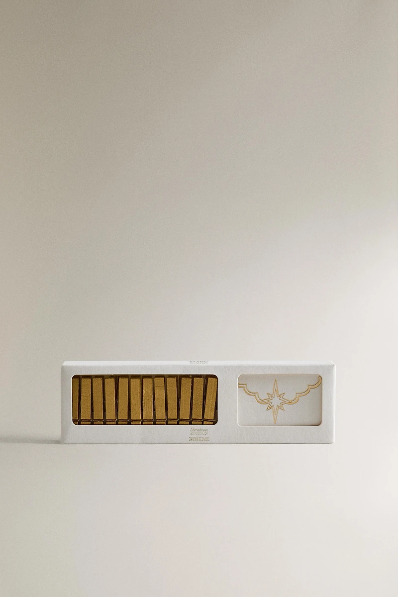 SET OF CHRISTMAS ENVELOPE PLACEHOLDERS (SET OF 12)