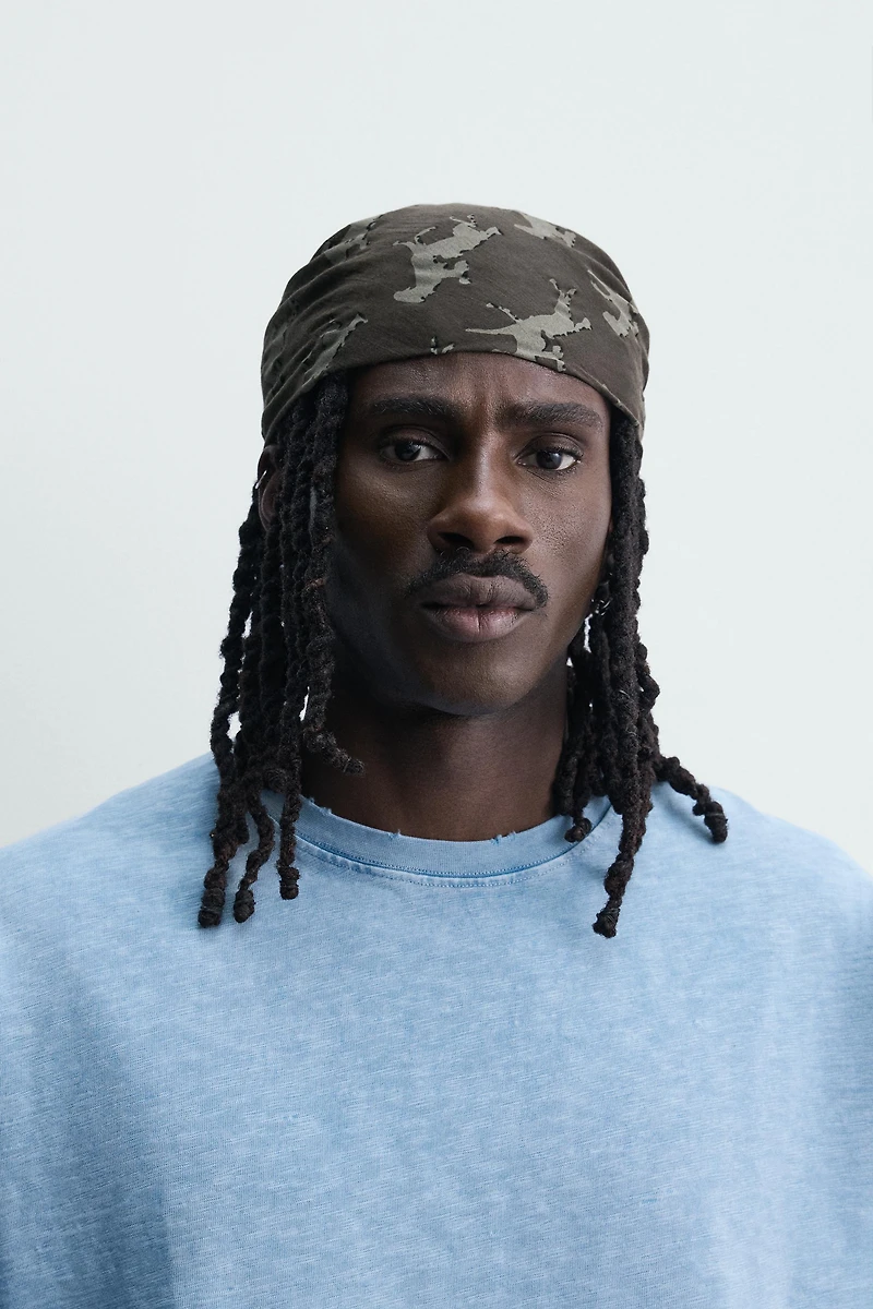 HORSE PRINT BANDANA