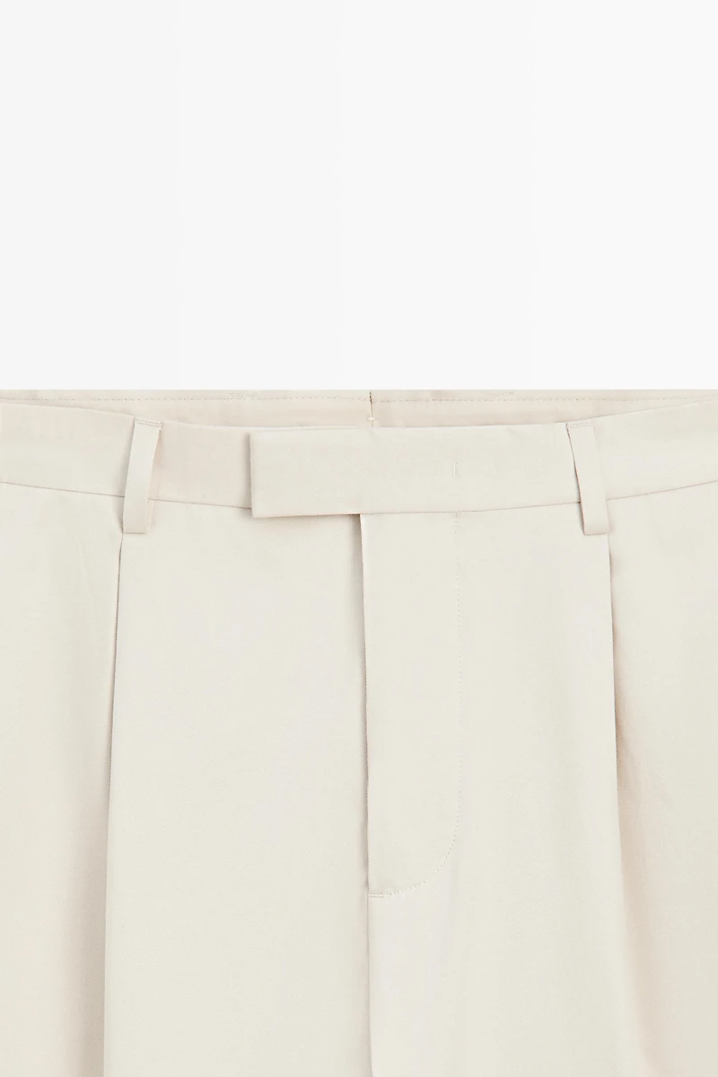 100% cotton darted pants