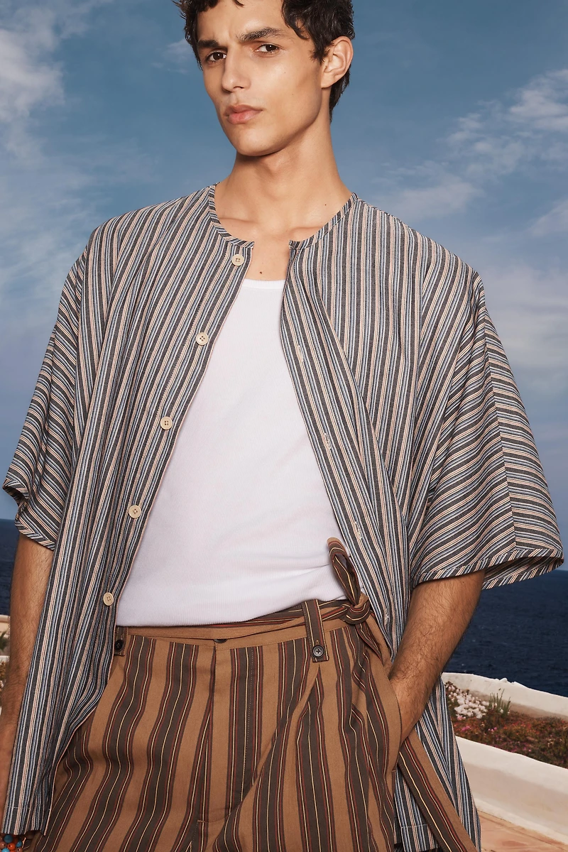 LIMITED EDITION STRIPED TUNIC