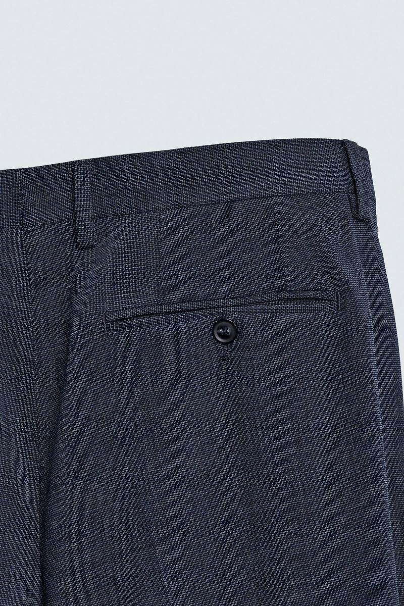 STRUCTURED SUIT PANTS
