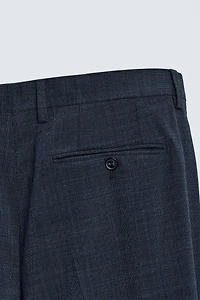STRUCTURED SUIT PANTS