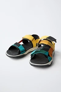 MULTICOLOR TECHNICAL SANDALS