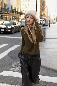 WOOL AND ALPACA JUMPER