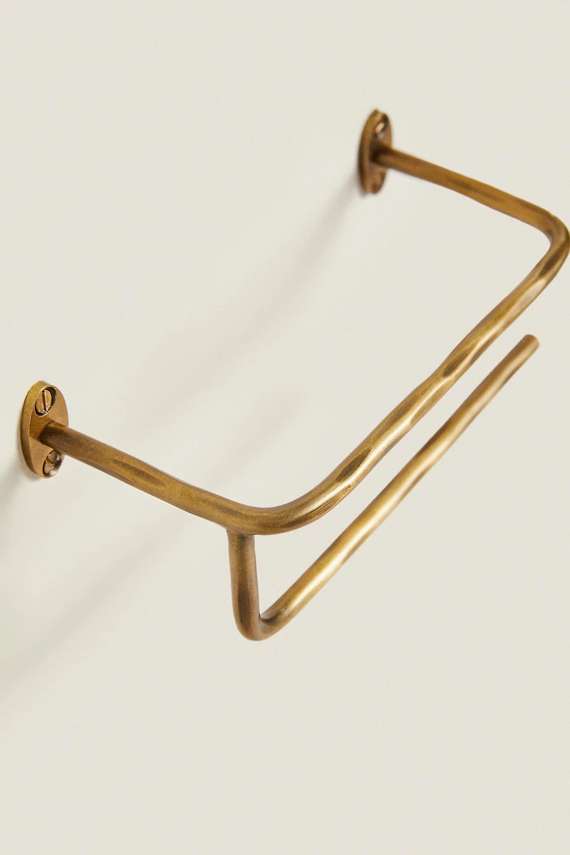 GOLDEN TOILET PAPER HOLDER