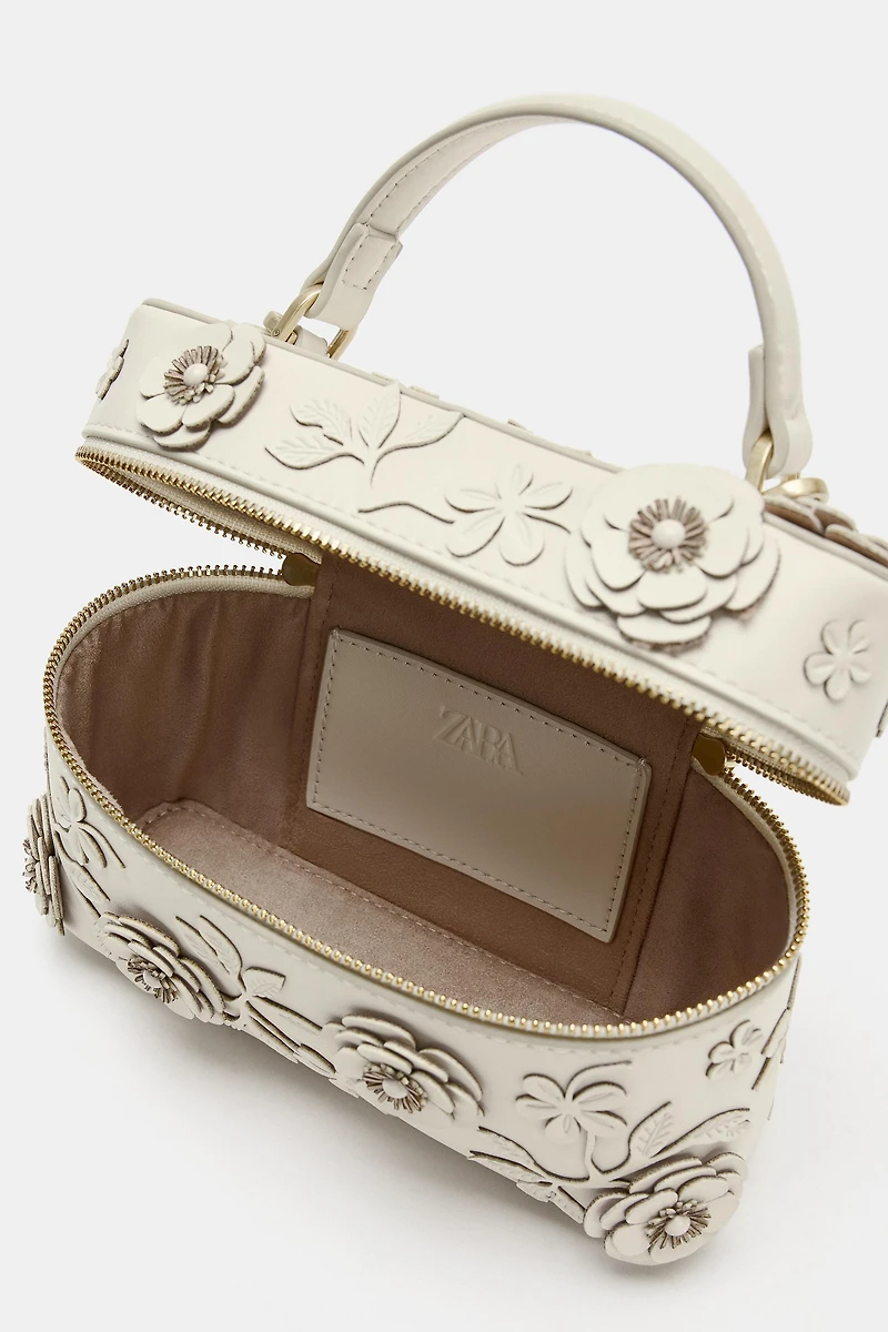 FLORAL VANITY BAG