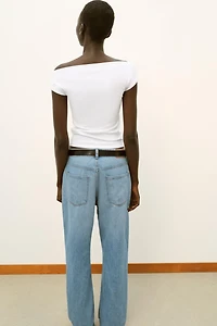 BOAT NECK T-SHIRT
