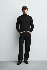 REGULAR FIT COTTON PANTS