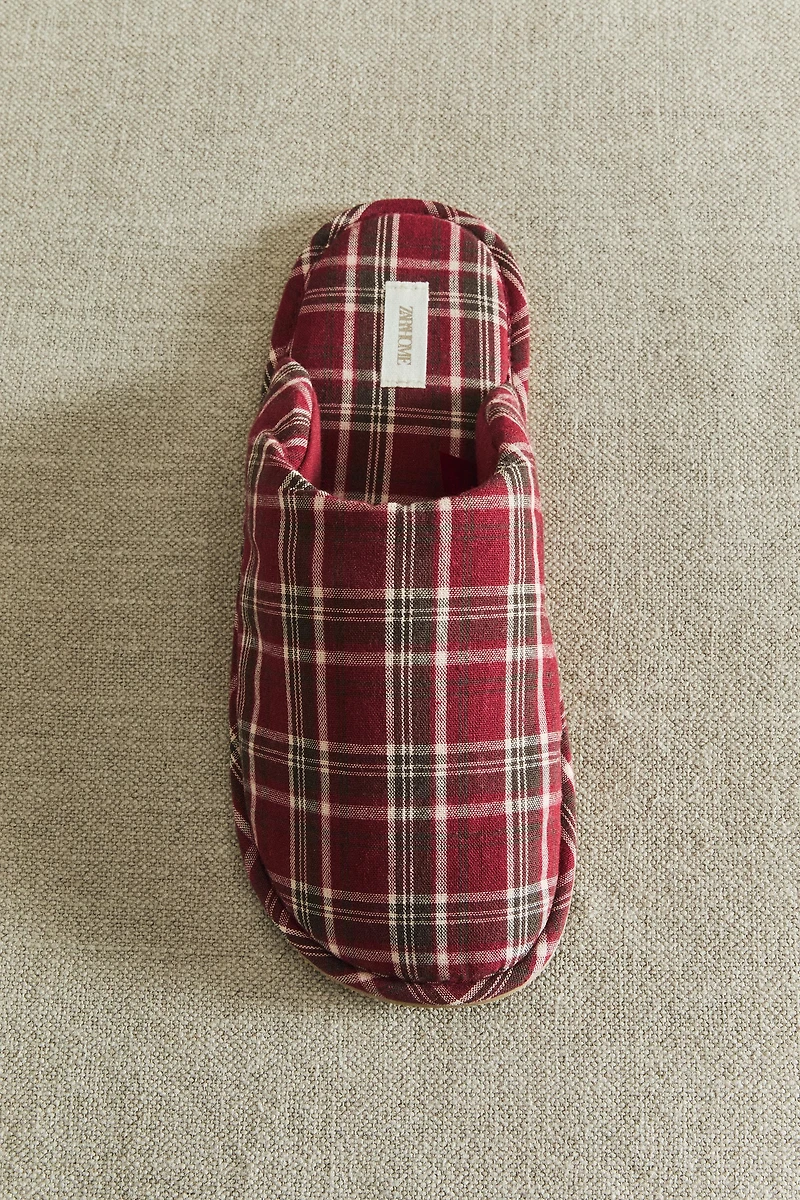 CHRISTMAS COTTON MULE SLIPPERS