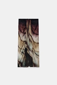 PRINTED KNOTTED PAREO