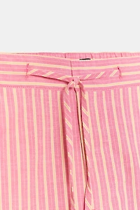 WIDE STRIPED PANTS