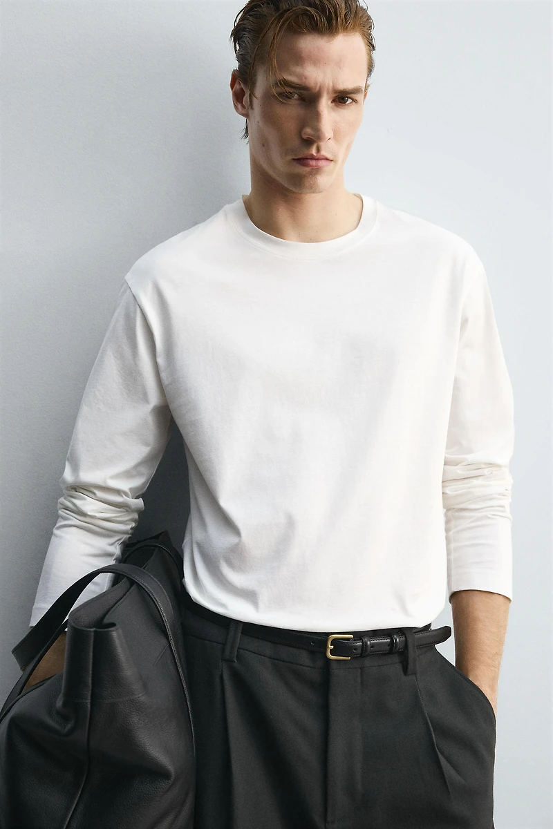 LIMITED EDITION MERCERIZED LONG SLEEVE T-SHIRT