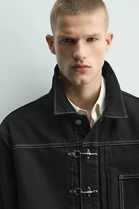 BOXY FIT FIREMAN CLASP JACKET