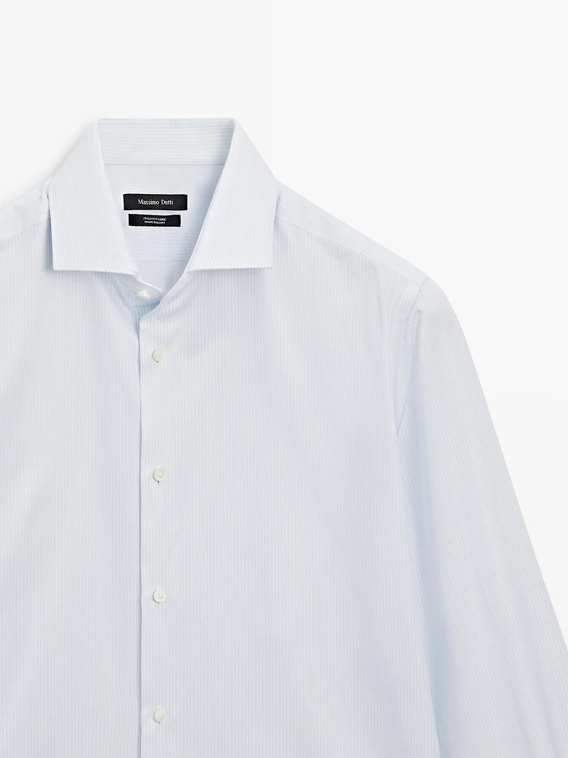 100% cotton slim fit shirt
