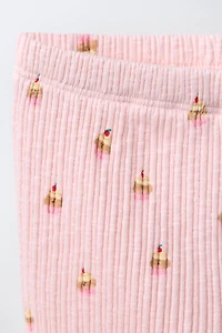 CUPCAKE PRINT LEGGINGS