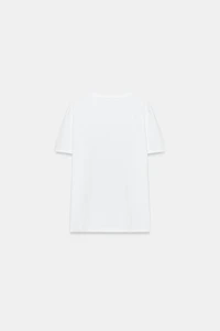 METALLIC SHORT SLEEVE T-SHIRT