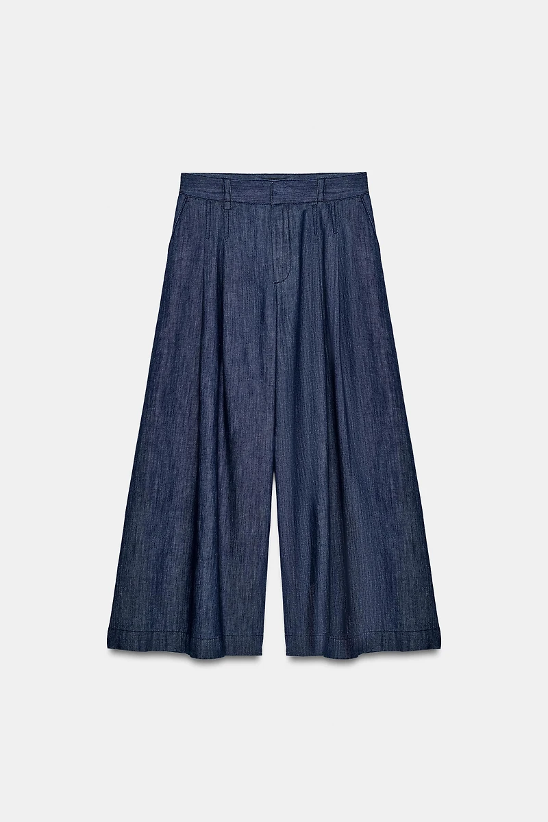 PLEATED CULOTTES