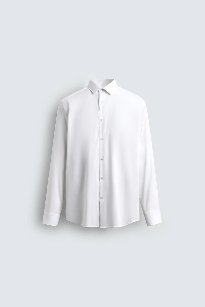 CHEMISE SLIM FIT BOUTONS DE MANCHETTE