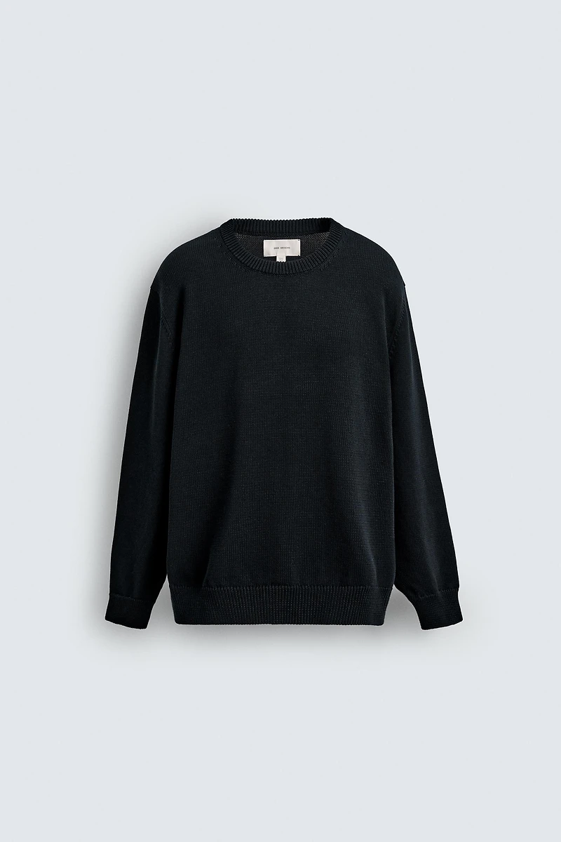 PULL REGULAR FIT EN COTON