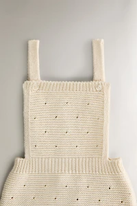 CHILDREN’S CHUNKY KNIT DUNGAREES