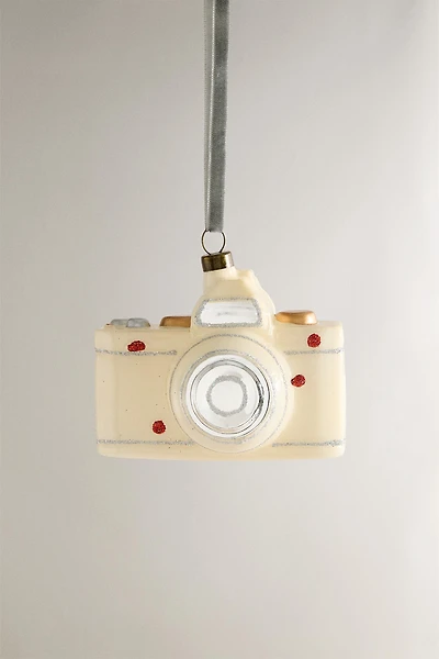 CAMERA CHRISTMAS TREE ORNAMENT