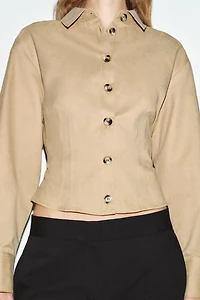 CHEMISE CINTRÉE TOUCHER DOUX