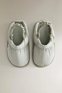 KIDS FABRIC SLIPPERS