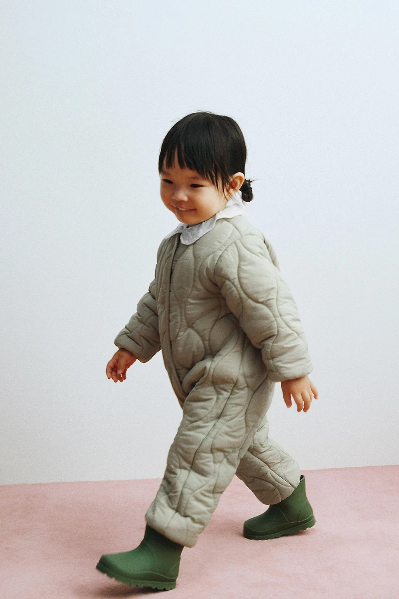 LONG PADDED JUMPSUIT