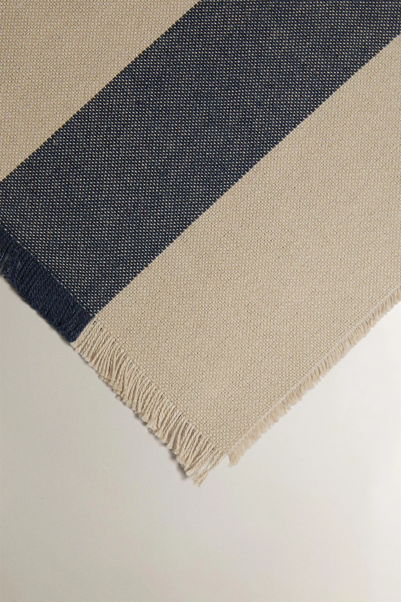 MULTIPURPOSE STRIPED BLANKET