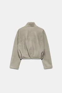 ZW COLLECTION LIMITED EDITION SUEDE LEATHER JACKET
