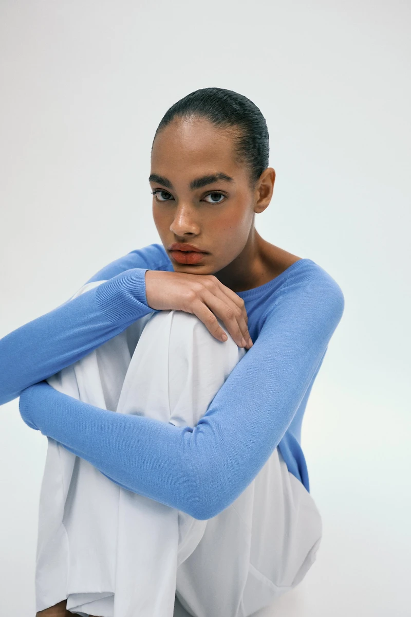 PULL BASIQUE EN MAILLE FINE