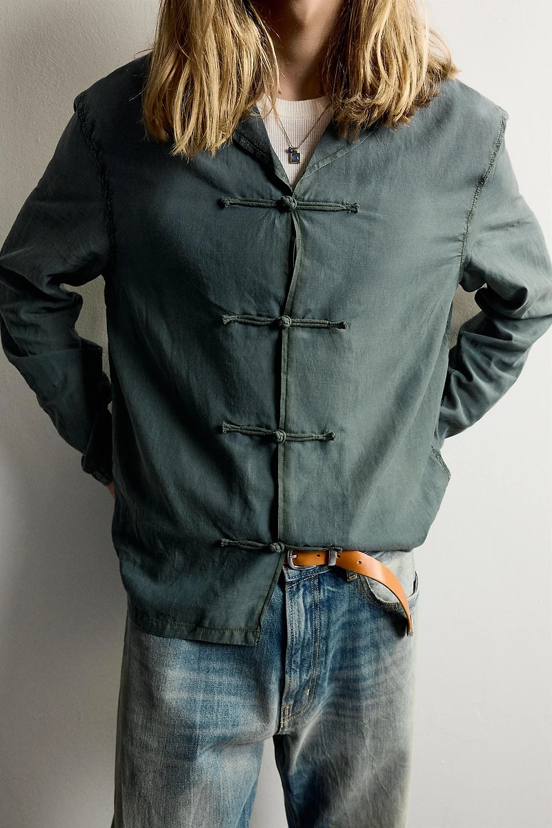FLUID FROG FASTENING SHIRT