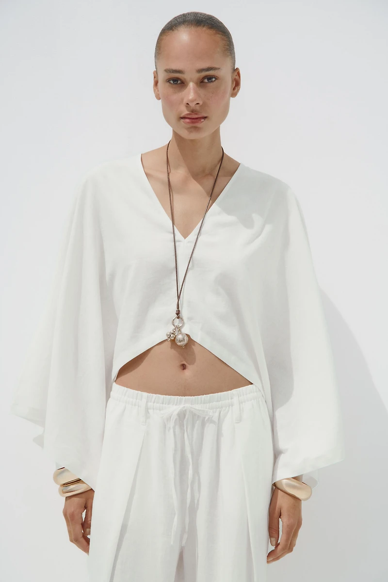 KIMONO CAPE ASYMÉTRIQUE