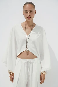 KIMONO CAPE ASYMÉTRIQUE
