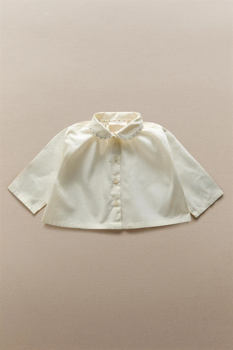 BABY PIPING SHIRT