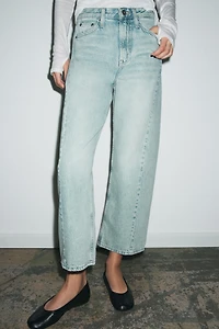 ZW COLLECTION MID-RISE RELAXED ANKLE JEANS